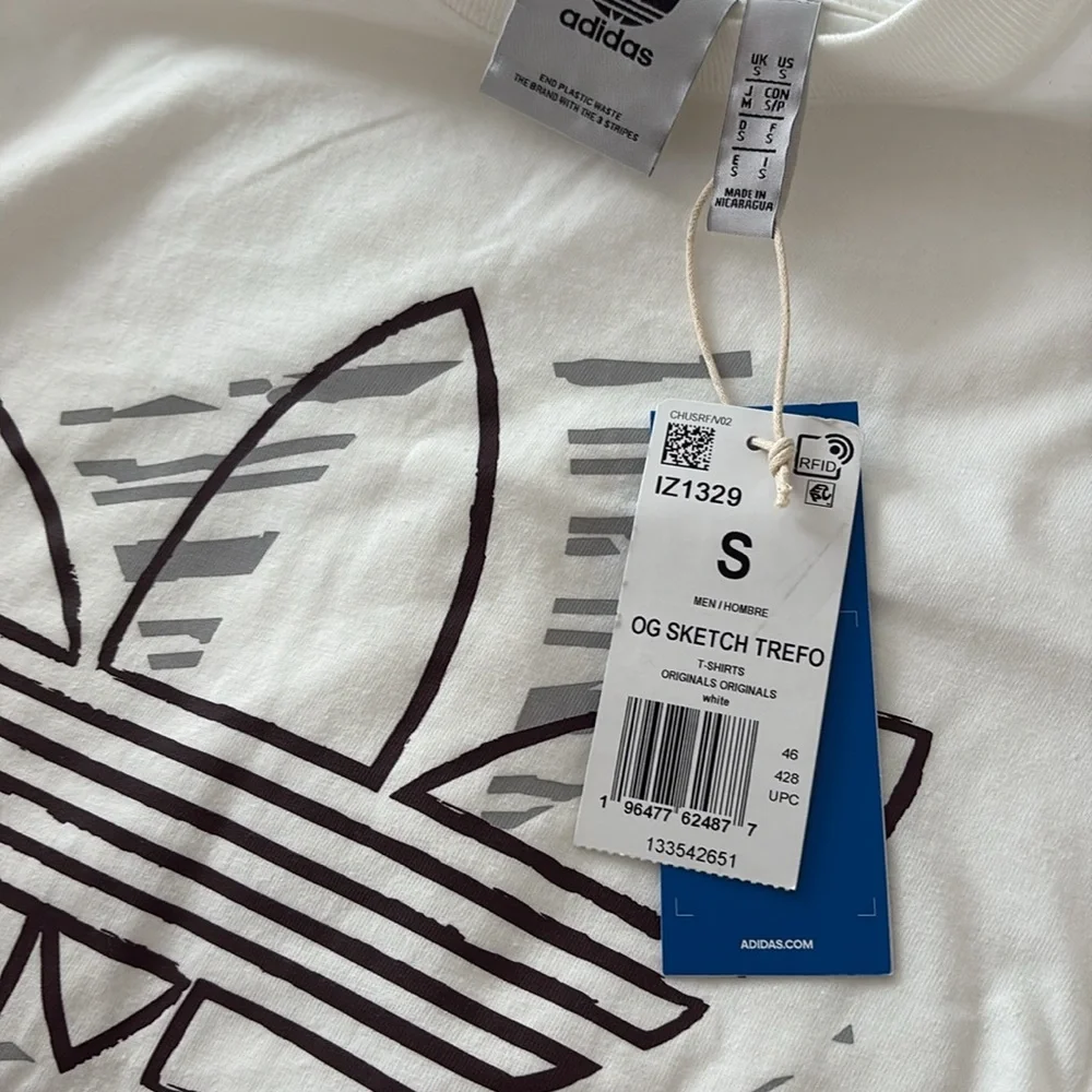 Men's Adidas T-shirt Size Small NEW - Picture 7 of 11